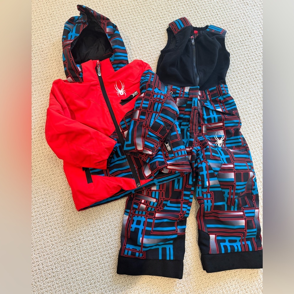 Spyder Bib and Ski Jacket size 4